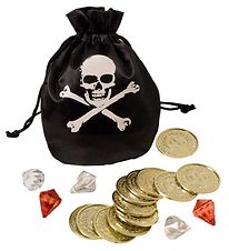 Molly & Rose Costume Accessories - Pirate Purse w. Gold coins