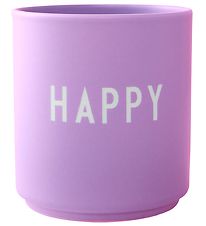 Design Letters Cup - Happy - Favorite - Pink