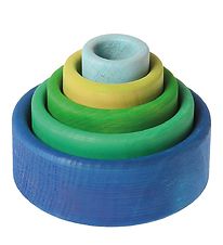 Grimms Holzspielzeug - Stapelnäpfe - 5 Teile - Ocean