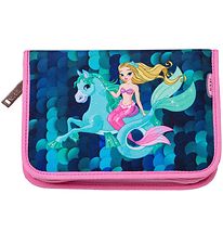 Jeva Pencil Case w. Content - Onezip - Mermazing