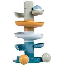 Little Dutch Balacing Ball Track - Spiral Tower - Blue