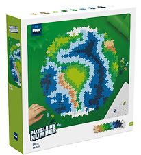 Plus-Plus Puzzle Ville Chiffre - 800 pces - Terre