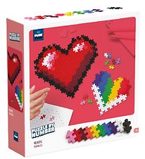 Plus-Plus Puzzle By Number - 250 pcs - Hearts