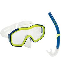Aqua Lung Snorkel Set - Snorkeling Set Combo Jr - Transparent/Bl