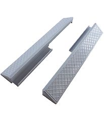 BabyDan Footplates for Safety Grille Grille - Grey