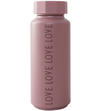 Design Letters Thermoflasche - Love - 500 ml - Lila