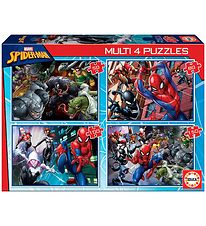Educa Puzzel - 4 verschillende - Ultieme Spider-Man