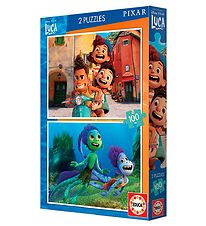 Educa Puzzle Game - 2 x 100 Bricks - Disney Luca