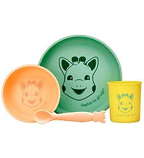 Sophie la Girafe Dinner Set - Silicone - Multicolour