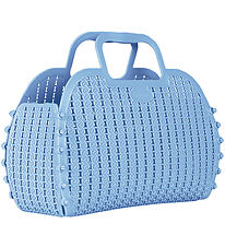 Aykasa Folding Basket - 27x22x12 cm - Mini - Baby Blue