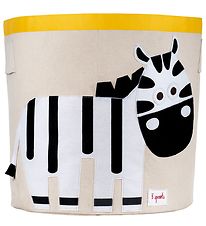 3 Sprouts Opbergmand - 44,5x43 - Zebra