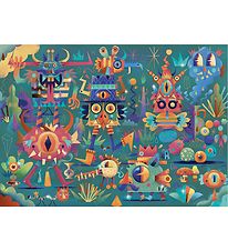 Djeco Puzzlespiel - Party Teile - Monster