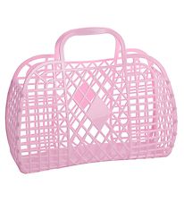 Sun Jellies Mini Folding Basket - Retro - 15x6x13 cm - Lilac