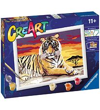 Ravensburger CreArt Set de Peinture - Tigre majestueux