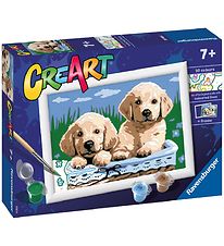 Ravensburger CreArt Málninga sett - Cute Puppies
