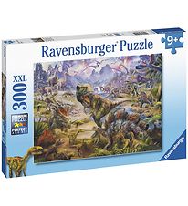 Ravensburger Puzzle Game - 300 Bricks - Dinosaur World