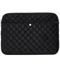 Fan Palm Laptoptasche - Velours - Quilted Black