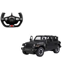 Rastar Remote Control Car w. Light - Jeep Wrangler Rubicon - 1:1