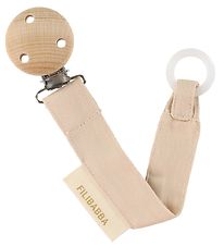 Filibabba Pacifier Clip - Doeskin