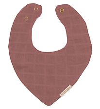 Filibabba Teething Bib - Dusty Rose