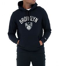 New Era Kapuzenpullover - Brooklyn Netze - Schwarz