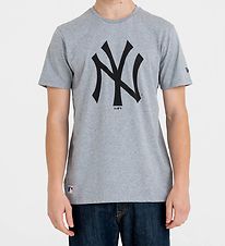 New Era T-Shirt - New York Yankees - Grau