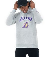New Era Kapuzenpullover - Lakers - Graumeliert