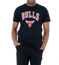 New Era T-shirt - Chicago Bulls - Black