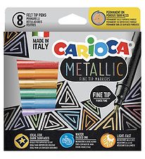 Carioca Markers - 8 st. - Metallic