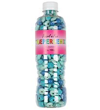 Pearl'n Fun WoodBeads w. Elastic cord - 190 grams - Blue/Turquoi