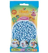 Hama Midi Beads - 1000 pcs. - Pastel Ice Blue