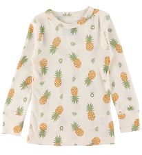 Katvig Blouse - Blanc av. Ananas