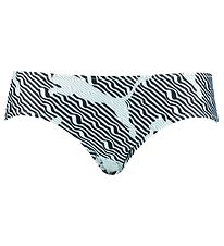 Puma Bikini-Slip - Schwarz/Neonblau