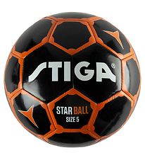 Stiga Voetbal - Ster - Maat 5 - Zwart/Oranje