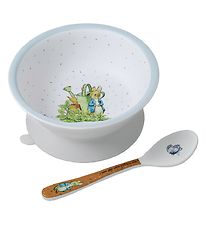 Petit Jour Paris Dinner Set - Melamine - 2 Parts - White w. Rabb