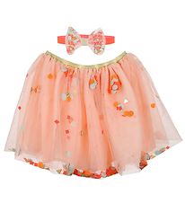 Meri Meri Costumes - Jupe en tulle av. Bandeau - Rose Confetti