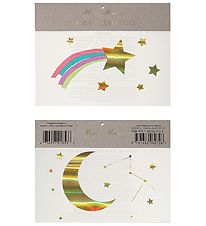 Meri Meri Tatueringar - Large - Rainbow Shooting Star