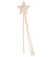 Meri Meri Maskeradtillbehr - Magic Wand - Rosa Stjrna