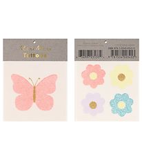 Meri Meri Tatouages - Small - Floral Noeud papillon