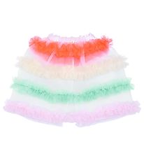 Meri Meri Costume - Tulle Coat w. Ruffles - Neon