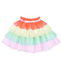 Meri Meri Costume - Tulle Skirt w. Ruffles - Neon
