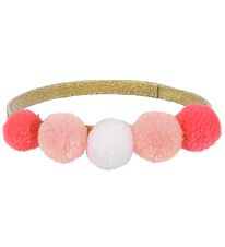 Meri Meri Costume - Headband w. Pompoms - Pink