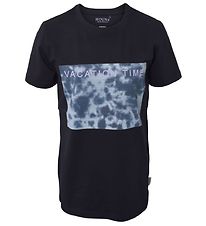 Hound T-Shirt - Zwart m. Print