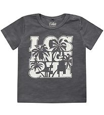 Petit Ville Sofie Schnoor T-Shirt - Julius - Noir av. Imprim