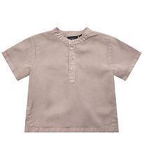 Petit by Sofie Schnoor Stuttermabolur - Virgil - Warm Grey