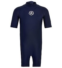 Color Kids Coverall Swimsuit - UV50+ - Dress Blues