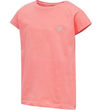 Hummel T-shirt - hmlDiza - Coral