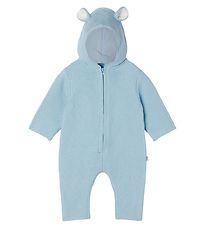 Stella McCartney Kids Samfestingur - Prjónað - Hvuttur - Ljósblá