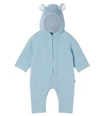 Stella McCartney Kids Grenouillre - Tricot - Chien - Bleu Clai