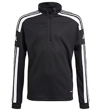 adidas Performance Tréning blússa - SQ21 - Svart M. Hvít